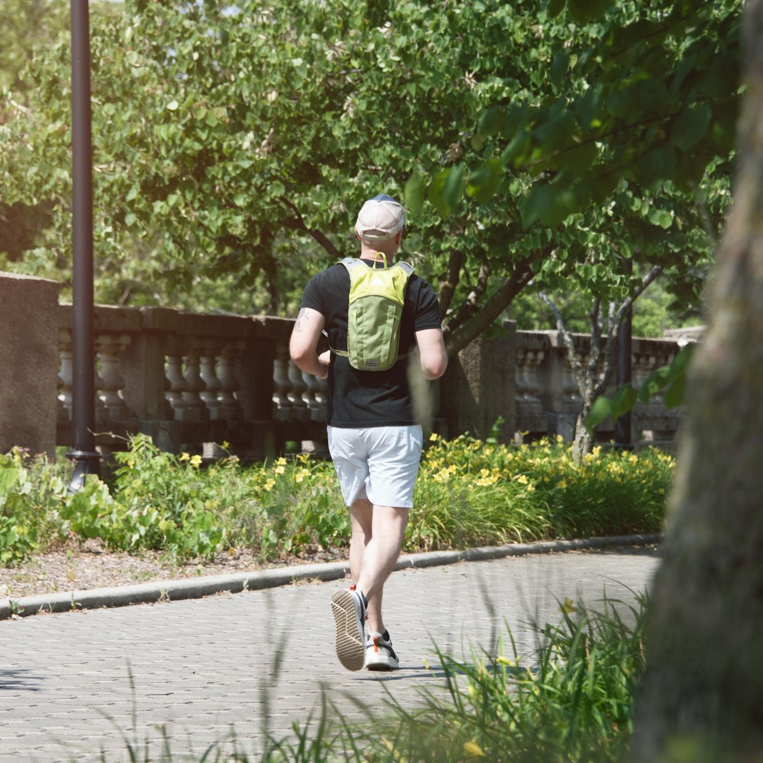 Pack d'hydratation Ozark Trail 4L avec un accent réfléchissant, vert Sac-gourde de 4 litres