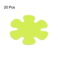 thumbnail image 3 of Uxcell 20 Packs Non Slip Stickers 3.15" Bath Shower Floor Flower Style Decals Grass Green, 3 of 7
