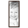 thumbnail image 2 of ArtToFrames 15" x 39" Walnut Picture Frame, 15x39 inch Brown Wood Poster Frame (WOM-4106), 2 of 8
