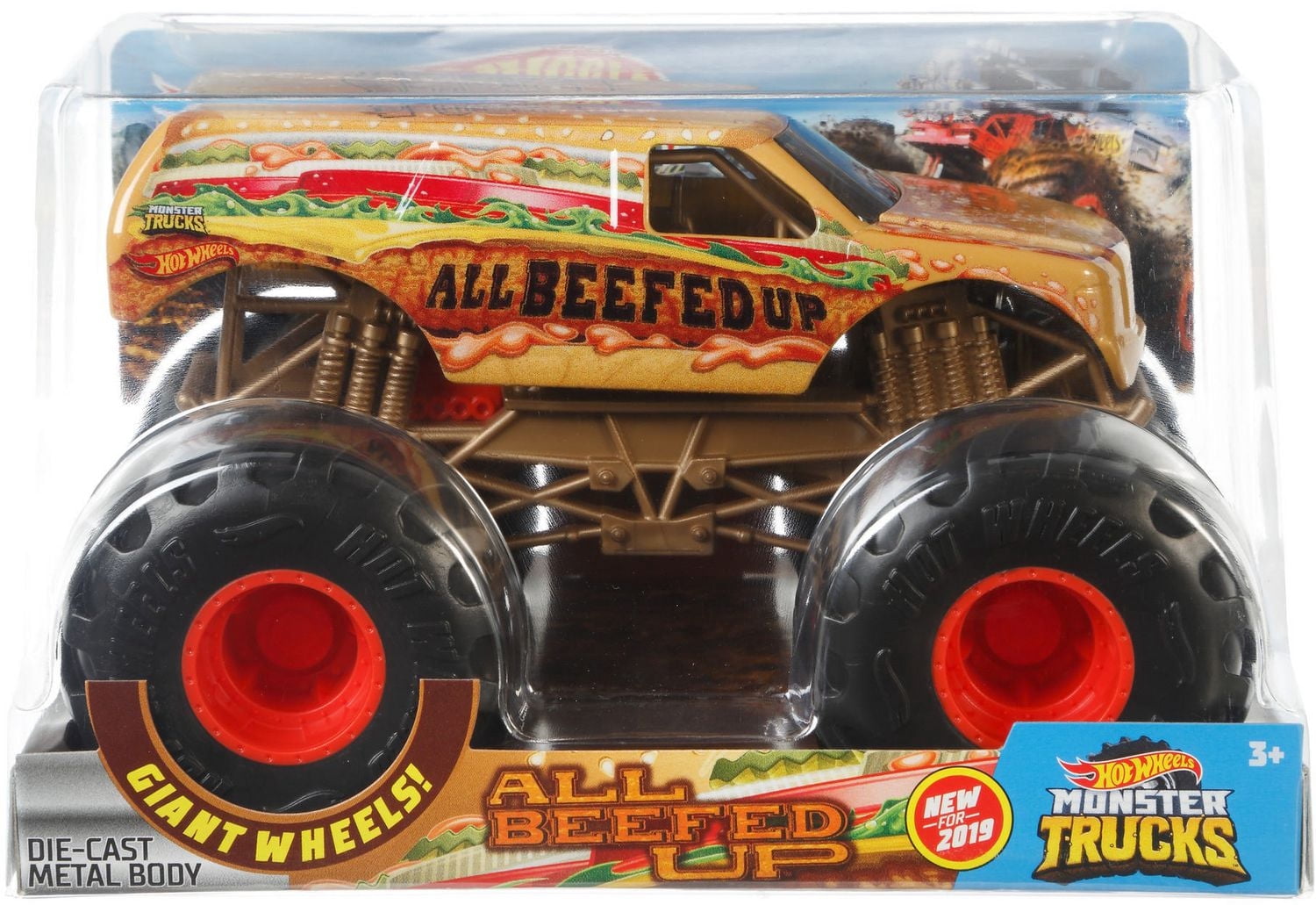 Hot Wheels Monster Trucks All Beefed Up Vehicle