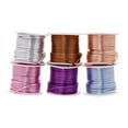 thumbnail image 7 of Mandala Crafts Anodized Aluminum Wire for Sculpting, Armature, Jewelry Making, Gem Metal Wrap, Garden, Colored and Soft, Assorted 6 Rolls, 7 of 7