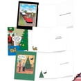 thumbnail image 4 of NobleWorks 10 Assorted Box Set Funny Christmas Greeting Cards w/5 x 7 Inch Envelopes (10 Designs, 1 Each) Fun Festive Trees AC10712XSG-B1x10, 4 of 6