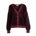 thumbnail image 5 of Jessica Simpson Women's Plus Dionne Eyelash Cardigan, Sizes 0X-4X, 5 of 6
