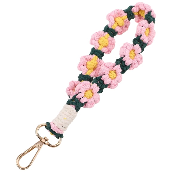 SOPOTUTU Western Wristlet Keychain Boho Keyring Zinc Alloy for Daily Use 1Set