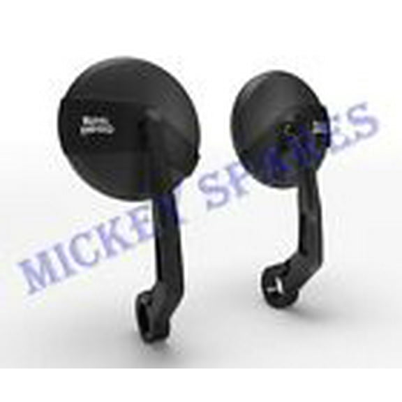 Brand New Royal Enfield Super Meteor 650cc Black Bar End Mirrors