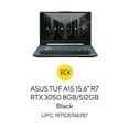 thumbnail image 6 of ASUS TUF Gaming A15 15.6 inch FHD 144Hz Gaming Laptop AMD Ryzen 7-7435HS NVIDIA GeForce RTX 3050 4GB - 16GB DDR5 512 GB SSD Black-Windows 11 Pro, 6 of 13