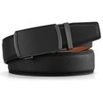 thumbnail image 3 of GOIACII Mens Belt Leather Ratchet Belt For Men Dress and Casual with Adjustable Buckle, Trim to Fit,Gift Box, 3 of 8