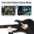 thumbnail image 6 of Guitar Hero Controller PC, Wireless PS3 /PC Guitar Hero Guitar with Dongle for Clone Hero, Guitar Hero 3/4/5 Rock Band 1/2 Games Black, 6 of 7