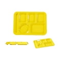 thumbnail image 2 of Commercial Grade Tableware Heat Imitation Porcelain Compartment Fast Food Trays Ideal for School and Unit Canteens, 2 of 4