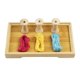 thumbnail image 1 of Juguetes de cuerda para practicar, accesorios para tablero de actividades, tablero de actividades portátil para niños, piezas para armar Bobinado tradicional, 1 of 9