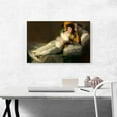 thumbnail image 2 of ARTCANVAS The Clothed Maja 1800 Canvas Art Print by Francisco De Goya - Size: 26" x 18" (0.75" Deep), 2 of 9