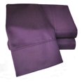 thumbnail image 1 of Ensemble de Draps en Coton Riche 1000 Fils Simple TG-Prune, 1 of 1