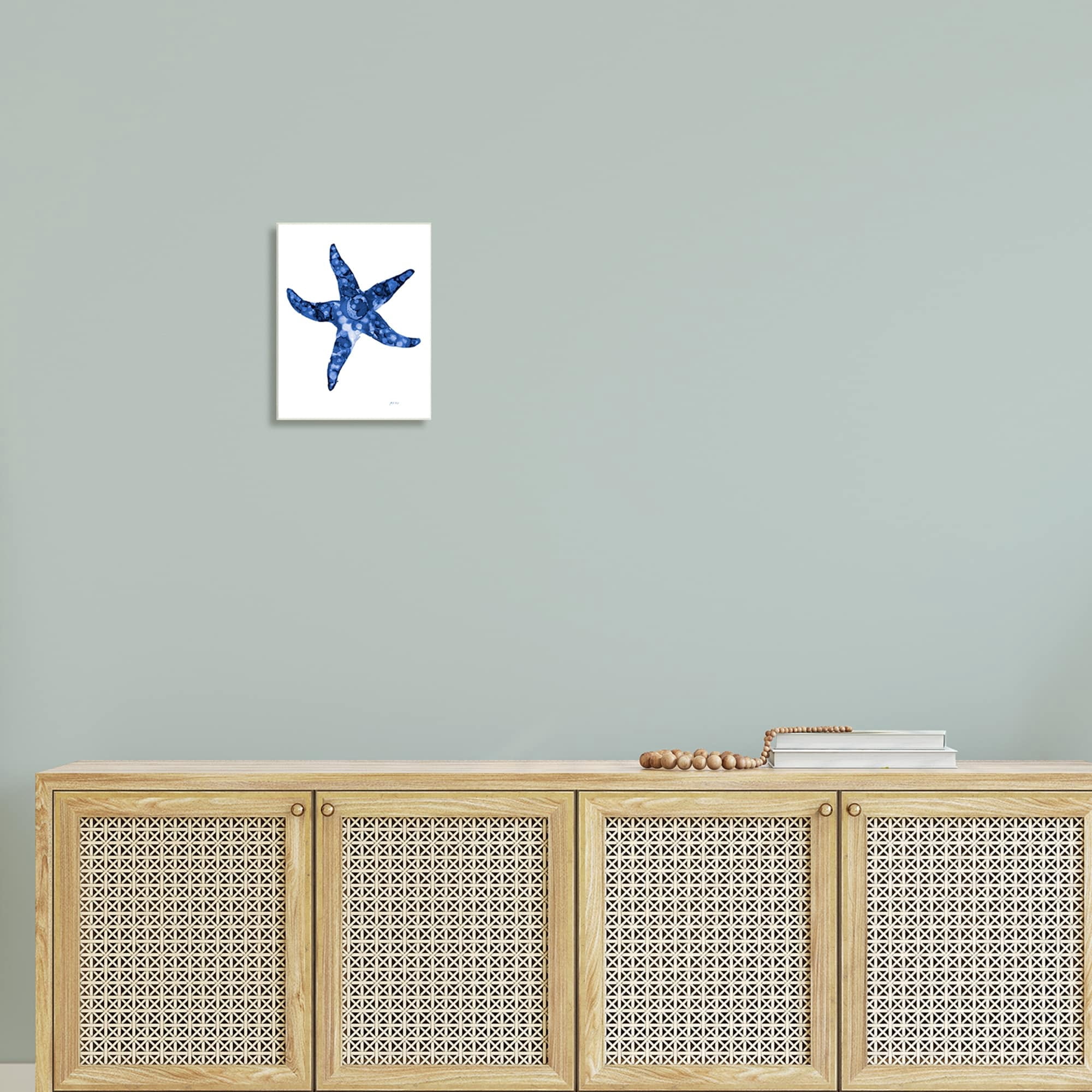 Stupell Industries Casual Starfish Beach Ocean Sea Life Painting Painting Unframed Art Print Wall Art, Design by Patti Mann
