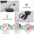 thumbnail image 4 of Coolnut Halloween with Cat and Pumpkin Zipped Velvet Pillowcases 20x40 in, Soft and Cozy Decor Giftsative Plush Pillow Case with Hidden Zipper for Bedroom, Sofa, Couch584, 4 of 7