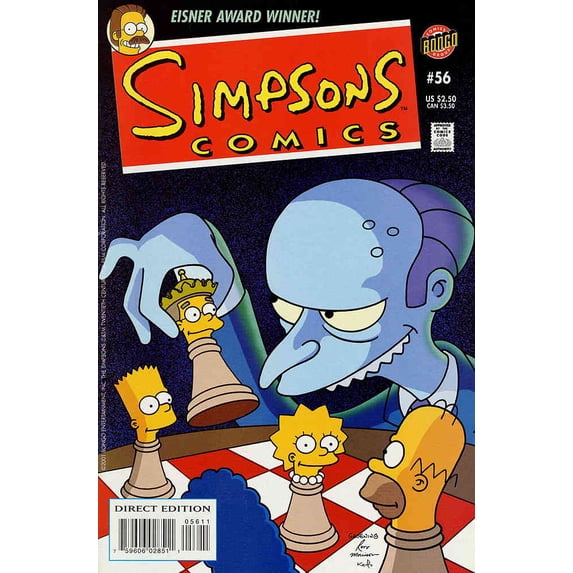 Simpsons Comics #56 VF ; Bongo Comic Book