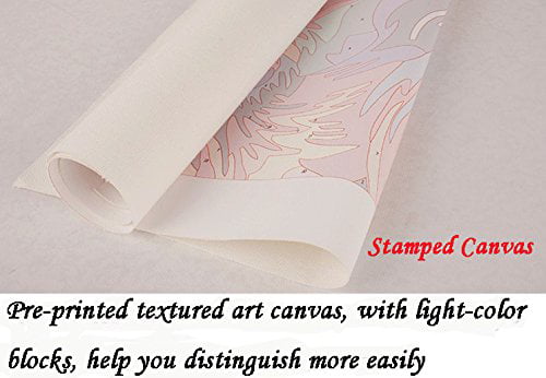 Framed White Horse Animal 40 x 50 cm DIY Number Painting New Stamped Canvas Wowdecor Paint by Numbers Kits for Adults Kids