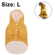 thumbnail image 2 of Poncho de lluvia ligero para perros con capucha y cintas reflectantes de seguridad, chaqueta impermeable para exteriores para perros MFZFUKR CPB-DE-LYY2156-8, 2 of 5