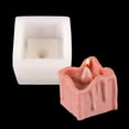 thumbnail image 3 of Moldes de silicona 3D para velas, jabón y fondant. Resistentes para hacer velas caseras. cubo L, 3 of 9
