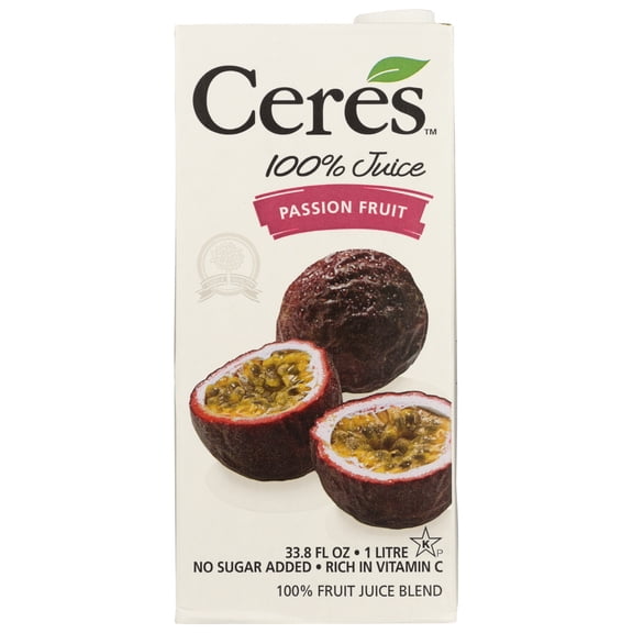 Ceres Juices Juice Passion Fruit, 33.8 Fl Oz