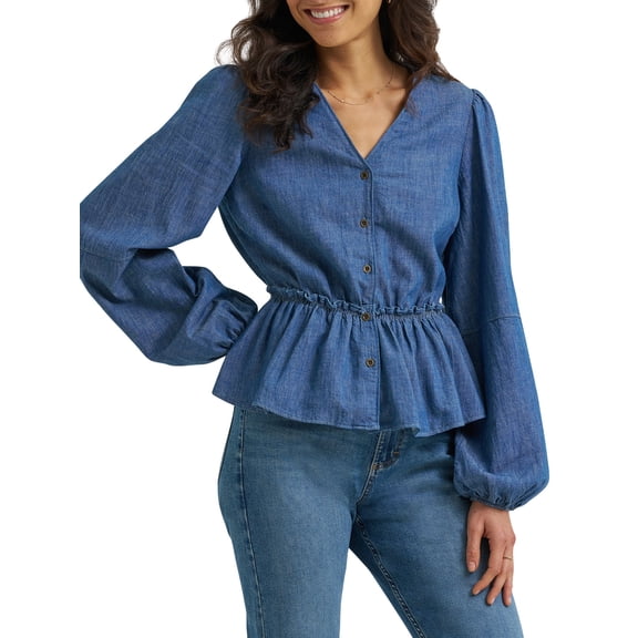 Lee Womens Peplum Top