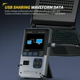 thumbnail image 4 of FNIRSI DSO-TC4 3-in-1 Portable Digital Oscilloscope with 10MHz Bandwidth, 48Ms/s Sampling Rate, Signal Generator (13 Waveforms, 0-50KHz), Transistor Tester for Semiconductors, LCR Meter, 2.8" TFT, 4 of 6