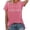 Z3 Pink, variant on HCYSFG Women's Meow Cat Graphic Top Crewneck Short Sleeve Casual Fashion T Shirts Summer Daily Wear Trendy Activewear Everyday Tee