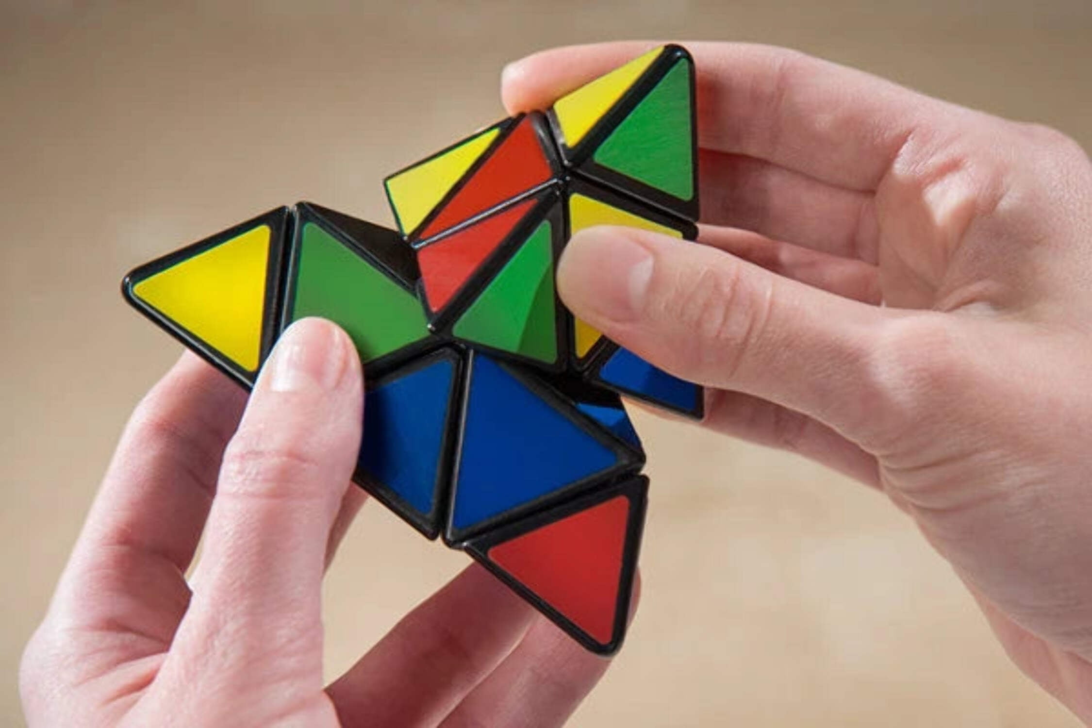 Meffert's Puzzles Pyraminx Puzzle Cube by University Games