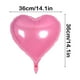 thumbnail image 3 of 10 globos de aluminio con forma de corazón para San Valentín, cumpleaños, bodas, compromisos, baby showers, decoraciones para el Día de San Valentín. Juego de globos de película de aluminio., 3 of 6