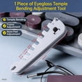 thumbnail image 5 of Professional Glasses Frame Adjustment Tool for Precise Repair of Nose Pad Eyeglass Arm Frame Corrector AdjusterDaily Use, 5 of 8