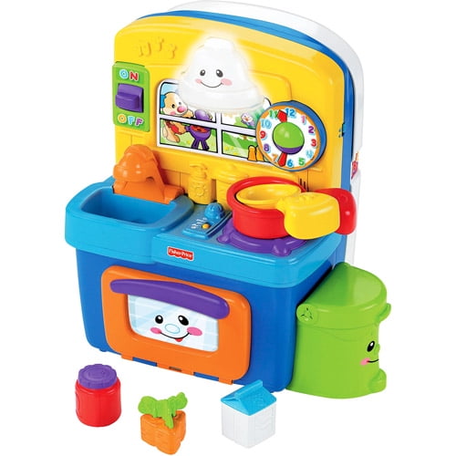 fisher price laugh and learn 2 in 1 kitchen