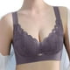 thumbnail image 1 of Gibobby Sujetador deportivo sin aros de talla grande para mujer Brasier estraple para mujer(C,38/85C), 1 of 5