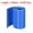Blue, variant on Unique Bargains Heat Shrink Tubes 70mm Flat Width Wrap for Three 18650 5 Meter Milky Clear