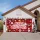 thumbnail image 5 of Uuiauoio Christmas Garage Banner Polyester Holiday Decorations Large Outdoor Indoor Party Backdrop Festive Scene Door Wall Hanging for Xmas New Year Seasonal Celebration, 5 of 6
