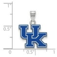thumbnail image 2 of Sterling S. Rh-p LogoArt University of Kentucky Small Enamel Pendant; for Adults and Teens; for Women and Men, 2 of 2