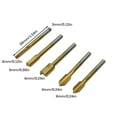 thumbnail image 1 of 10pcs Woodworking Cutter Kit Steel Woodworking Milling Cutter Set Portable Milling Cutter Set with Storage Box for Wood Glass Repair Furniture, 1 of 9