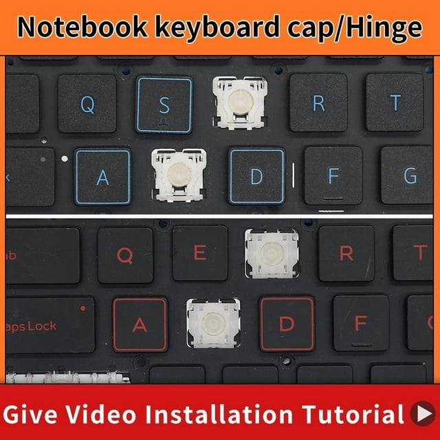 Replacement Keycap Key Cap & Scissor Clip &Hinge For Dell latitude Vostro Inspiron Xps Precision Alienware Laptop Keyboard 3 Keycap