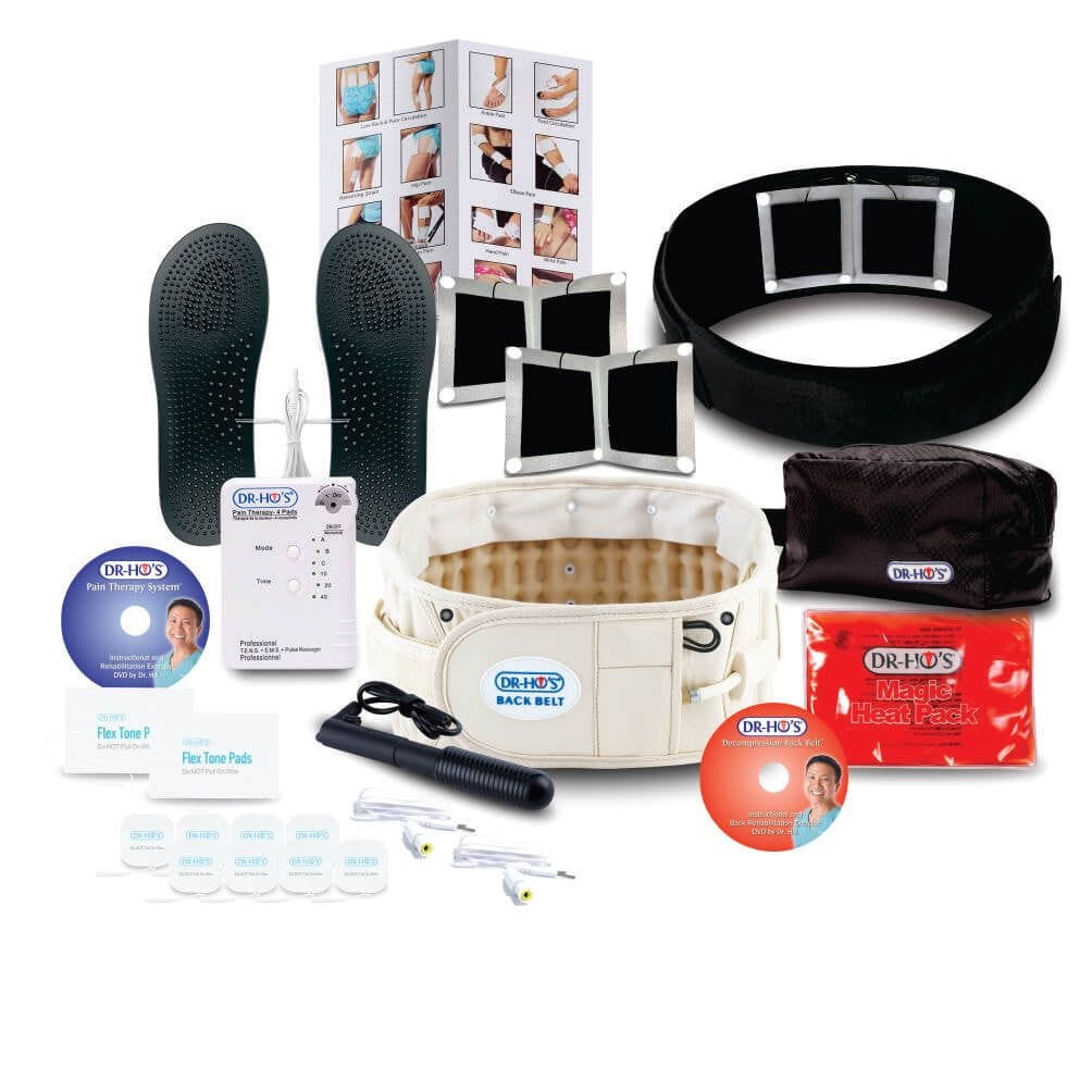 DR HO S 2 in 1 Back Decompression Belt Ultimate Package Walmart