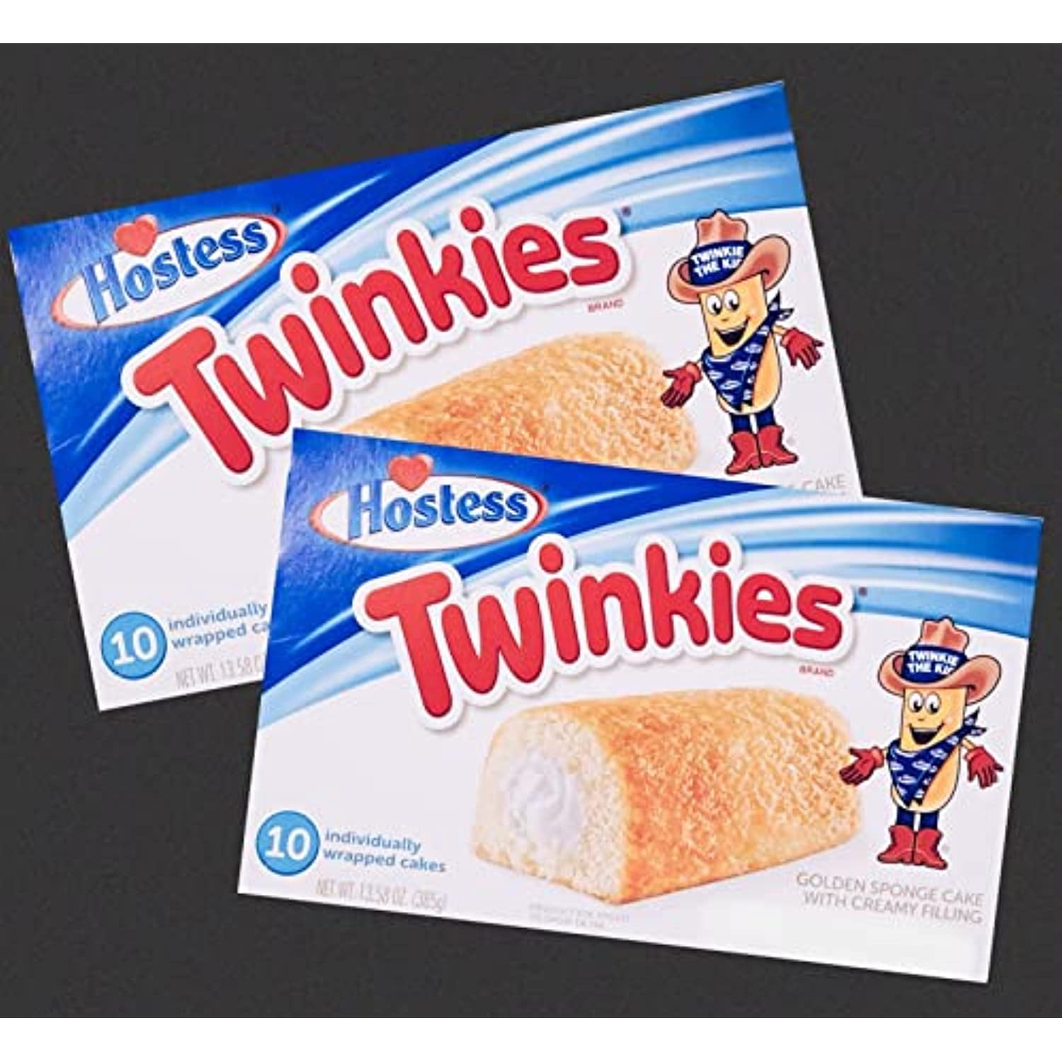 Hostess Twinkies 10 Individually Wrapped Cakes 2 Box Bundle Total 20 Cakes By D&amp;T Sales