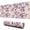Pioneer Flower Floral, variant on Long Mouse Pads for Desk,Pioneer Flower Floral Print Pattern Desk Mats on Top Of Desks, Desk Mouse Pad Extra Large with 3mm Non-Slip Base and Stitched Edge for Gaming,Office,Work,Home 31.5"x11.8"