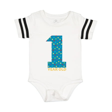 

Inktastic First Birthday-1 Year Old Gift Baby Boy or Baby Girl Bodysuit