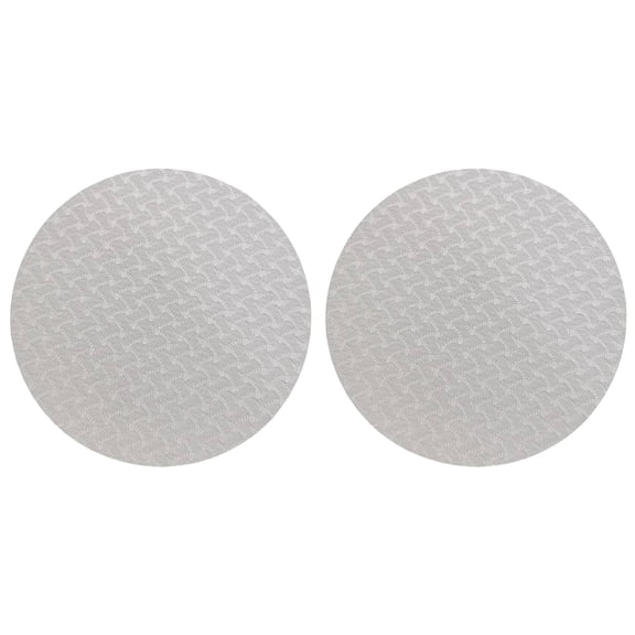 Mightlink 2Pcs Yoga Mats Super Soft Ultra-Thick Reusable Non-Fading Non-slip Elbow Protection TPE Yoga Round Knee Pad Elbow Support Cushion for Home