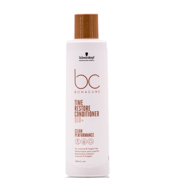 Schwarzkopf BC Time Restore Clean Performance Q10 Conditioner - 6.8 oz