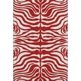 thumbnail image 2 of Addison Rugs Mayfield Premium Machine Washable Transitional Animal Print Red Rectangle Rug, 9' x 12', 2 of 6
