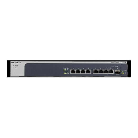 NETGEAR XS508M 8-Port 10 Gigabit Ethernet Switch