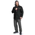 thumbnail image 2 of Wrangler Workwear Men's Quilted Lined Work Shirt Jacket with Hood, Size S-5XL (Men's and Big Men's), 2 of 14