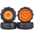 thumbnail image 4 of 4PCS Plastic RC Tire Kit Short Truck Universal Tire Upgrade Part for 1:10 RC Car Models, 4 of 5