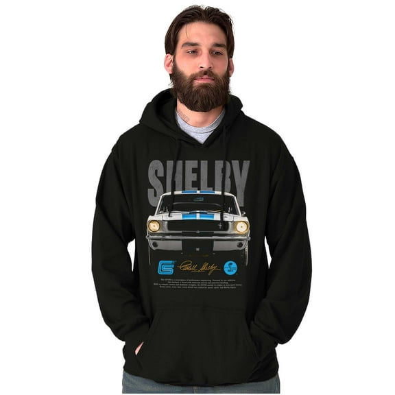 Shelby Racing Muscle Car Headlights Hoodie Sweatshirt Women Men Brisco Brands S