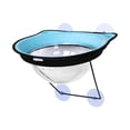 thumbnail image 2 of Hamaca con ventana para gatos, cápsula , asiento para gatos, soporte inferior, cama para gatos, ahorro de espacio para gatos Azul jinwen percha de la ventana del gato, 2 of 8