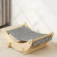 thumbnail image 1 of Mecedora para gatos, hamaca para gatos, cama de madera para mascotas, muebles portátiles para gatos, hamaca mecedora para perros, cama, columpio para Fernando Hamaca mecedora para gatos, 1 of 8