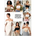 thumbnail image 6 of Vaslanda Strapless Bras for Women Supportive Bandeau Bra Non Slip Wireless No Underwire Bra, 6 of 7